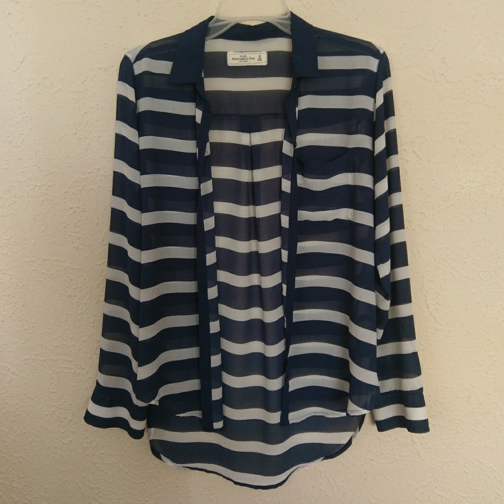 Abercrombie and Fitch button up top